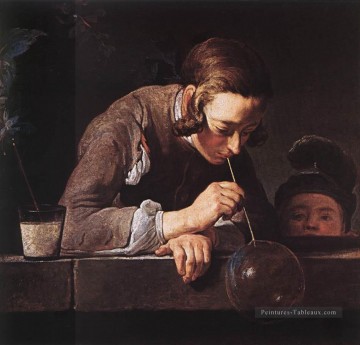 Chardin Art - La bulle de savon Jean Baptiste Simeon Chardin